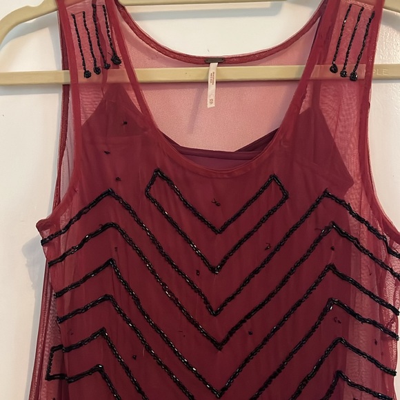 Free People mesh sequin dress - Picture 2 of 3